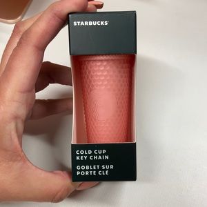 Starbucks Cold Cup Key Chain